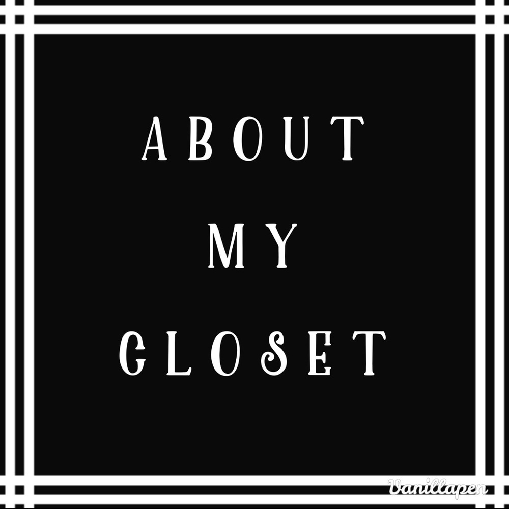 Welcome to my closet! Please read 😁